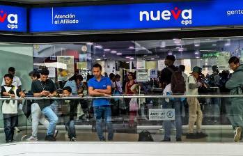 La intervención de la Nueva EPS empezó en el 2024, se prorrogó en abril de 2025. Ahora no se sabe. FOTO: Colprensa