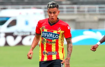 Juan David Ríos, volante del Pereira. FOTO DIMAYOR