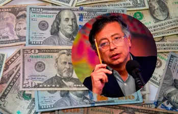 La reciente colocación de bonos deuda externa del Gobierno se convirtió en uno de los factores clave detrás de la reciente caída del dólar en Colombia. FOTO EL COLOMBIANO Y COLPRENSA.