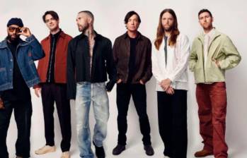 La última vez que Maroon 5 se presentó en Colombia fue en 2016. FOTO: Cortesía