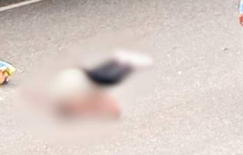 Peatón murió arrollado y desató caos vehicular en el norte de Medellín