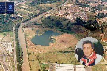 La obra, de impacto regional y nacional, beneficiará a más de 4 millones de personas en el Área Metropolitana, a través de una inversión aproximada de $160.000 millones. A la fecha, cuenta con avances físicos del 91% y financieros del 89%. Progresos significativos que se dan tras 30 años de espera. “Medellín necesita un autódromo”, esta fue la consigna con la que el ciudadano Hernán Cuartas impulsó desde los años 80 la recuperación de Central Park. En la foto, Hernán, en el año 1992. Al lado izquierdo, el sector oriente del lote donado por Tulio Ospina. 