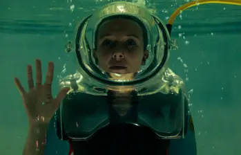 Millie Bobby Brown, la actriz a quien vimos crecer en Stranger Things. FOTO Cortesía Netflix