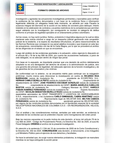Foto: Fiscalía General de la Nación.