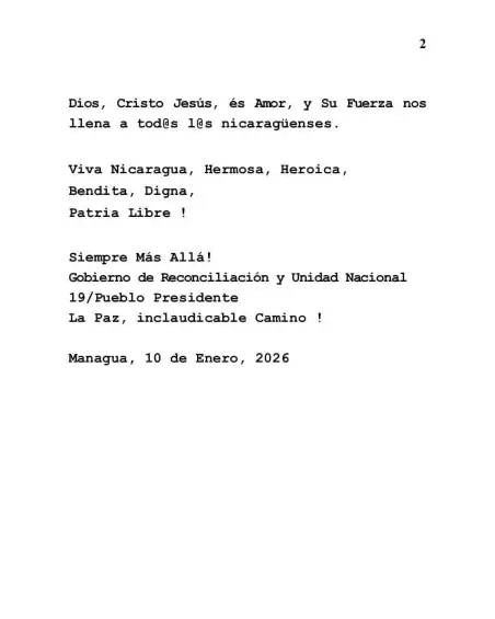 Gobierno de Nicaragua libera a “decenas” de presos políticos tras petición de Estados Unidos