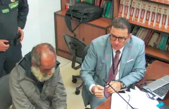 William de Jesús Cadavid, de 67 años, fue presentado en audiencia ante el juez de control de garantías en la tarde de este jueves. FOTO: Captura de video