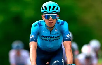 Harold Tejada viene siendo uno de los corredores colombianos más regulares en los últimos años en el ciclismo de Europa. FOTO X-ASTANA
