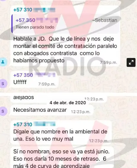 Imagen tomada de La W
