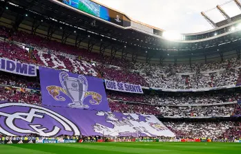 El Santiago Bernabeú, casa del Real Madrid, se prepara para recibir al Bayern de Múnich en una nueva noche de Champions League. FOTO: GETTY