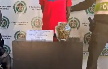 Molly empezó a trabajar en el aeropuerto en marzo y ya ha dado varios “golpes” al narcotráfico. FOTO: CORTESÍA