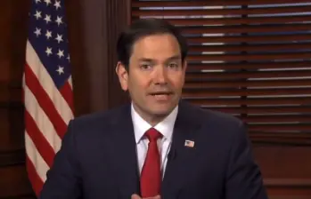 El secretario de Estado de EE. UU., Marco Rubio se refirió a diversos aspectos de la gestión del mandatario colombiano, Gustavo Petro, en una reciente entrevista para el podcast Sid & Friends in the Morning. Imagen: Captura de video, redes sociales.