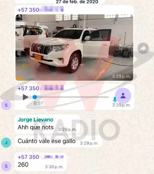 Imagen tomada de La W