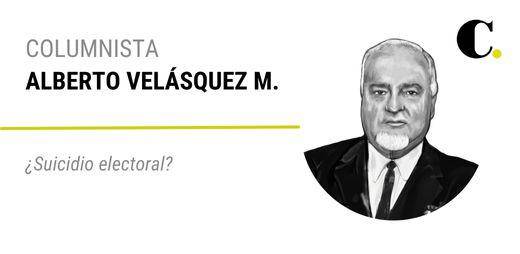 ¿Suicidio electoral? ¿Suicidio electoral?