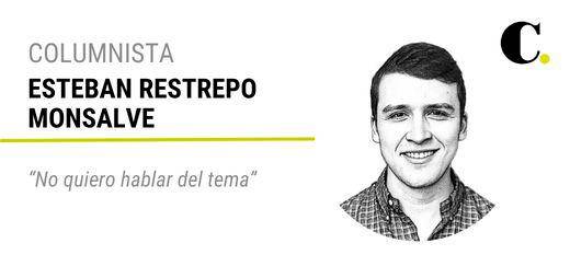 “No quiero hablar del tema” “No quiero hablar del tema”