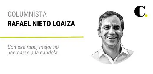 Con ese rabo, mejor no acercarse a la candela