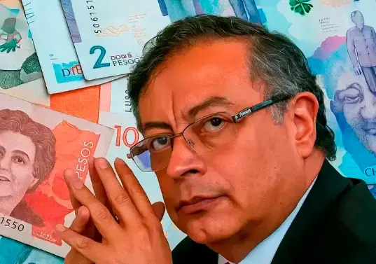 Con la radicación del proyecto del Presupuesto General de la Nación para 2026 (por $556,9 billones), el Gobierno del presidente Gustavo Petro elevó la incertidumbre sobre el futuro de las finanzas públicas de Colombia. FOTO EL COLOMBIANO