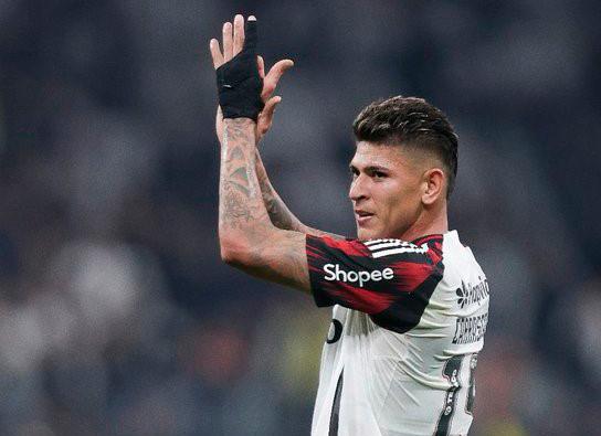 Jorge Carrascal espera ser figura de nuevo con Flamengo en la definición de la semifinal de Copa Libertadores ante Racing. FOTO TOMADA X@Flamengo Jorge Carrascal espera ser figura de nuevo con Flamengo en la definición de la semifinal de Copa Libertadores ante Racing. FOTO TOMADA X@Flamengo