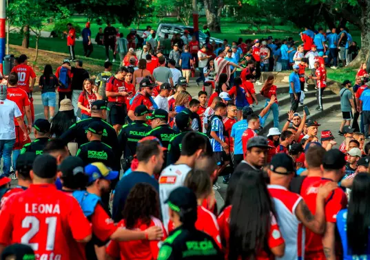 Esta vez la localía en el clásico es para el Independiente Medellín. FOTO CAMILO SUÁREZ