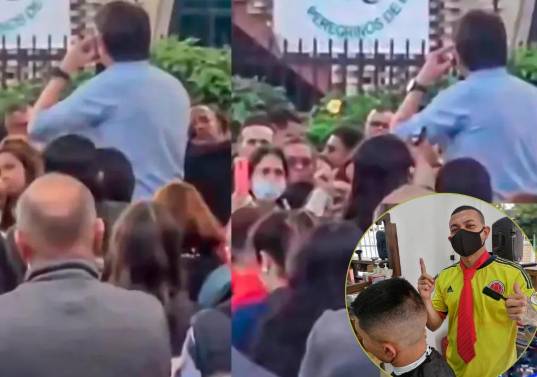 El jefe de sicarios de Miguel Uribe tenía varias barberías en un barrio de Bogotá en donde todavía lo recuerdan. Le decían Chipi y hoy es el hombre más importante del país. Foto: redes sociales.