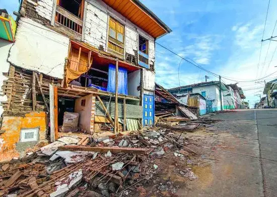 Según Camacol, la magnitud de los daños representa un reto para el sector edificador, que deberá atender las necesidades derivadas del terremoto sin dejar de responder a la demanda habitual de vivienda. Foto: El Colombiano