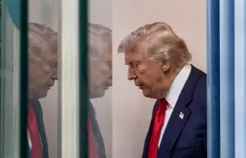 El multimillonario Donald Trump está dirigiendo a Estados Unidos por segundo periodo. FOTO: AGENCIA AFP.