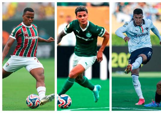 Jhon Arias, Richard Ríos y Nelson Deossa fueron los colombianos más destacados en el Mundial de Clubes. FOTOS GETTY