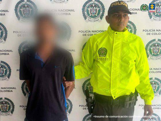 El presunto abusador fue capturado el pasado 10 de abril en Fredonia, Antioquia.