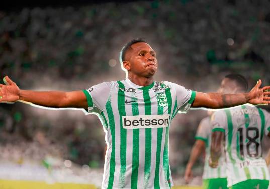 Alfredo Morelos suma dos goles tras las dos primeras fechas de la Liga Betplay-2, un gol por partido. FOTO CAMILO SUÁREZ