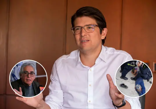 El senador Miguel Uribe continúa en la Unidad de Cuidados Intensivos en la Fundación Santa Fe con pronóstico reservado. Fotos: El Colombiano - UNP - captura de video