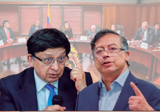 Ibáñez puso lupa al decreto con el que Petro convocó a sesiones extraordinarias en la Cámara para corregir los vicios de trámite. El magistrado busca determinar si existió alguna irregularidad, dado que la firma coincidió con un viaje al exterior del mandatario. <b><span class="mln_uppercase_mln"> </span></b>FOTO<b><span class="mln_uppercase_mln"> Colprensa y Presidencia</span></b>