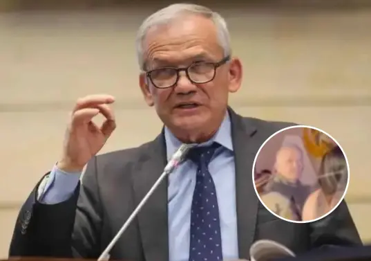 Carlos Ramón González también fue director de la Dirección Nacional de Inteligencia (DNI) en el Gobierno Petro. FOTO COLPRENSA - captura de video