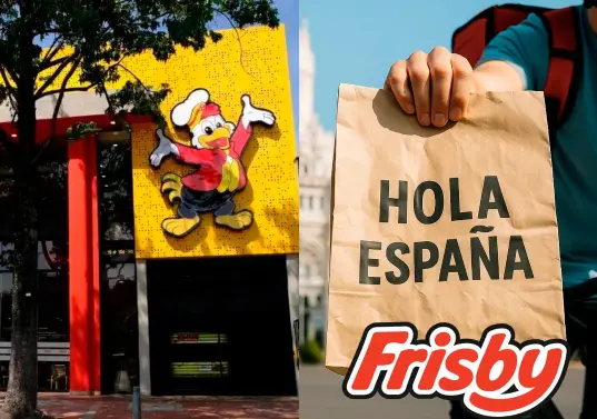 “Frisby España” causa revuelo por su intención de apropiarse de la reconocida marca colombiana. Foto: Cortesía y redes sociales