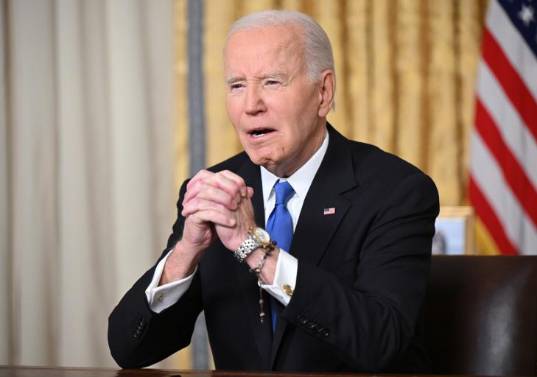 <span class="mln_uppercase_mln">El</span><b><span class="mln_uppercase_mln"> diagnóstico del expresidente estadounidense Joe Biden se conoce después de los médicos reportaran la presencia de un “pequeño nódulo” en su próstata durante un examen. FOTO: Getty</span></b>
