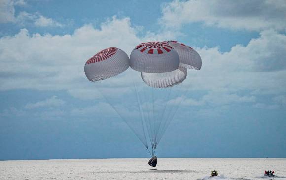 Concluyó con éxito la primera misión civil en el espacio 