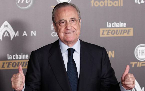 Florentino Pérez, presidente del Real Madrid, es el presidente de la Superliga. FOTO EFE