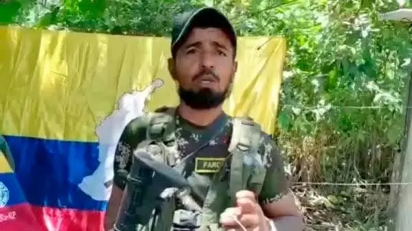 Alias Mocho Olmedo es uno de los cabecillas del Frente 33 de las disidencias de las Farc. FOTO: Cortesía