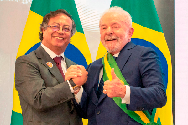 Este sería el segundo encuentro en Colombia entre ambos mandatarios. FOTO: Presidencia. 