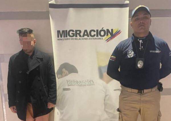 Depredador sexual de nacionalidad mexicana y estadounidense fue capturado en el aeropuerto de Rionegro, Antioquia. FOTO: CORTESÍA