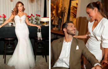 EN IMÁGENES: Oficialmente Sara Corrales es mujer casada; así fue su boda en Medellín