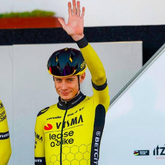 Antes de su accidente, Jonas Vingegaard había ganado el O Gran Camiño y la Tirreno Adriático. FOTO X-VISMA