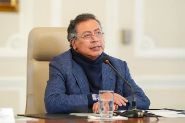 El presidente Gustavo Petro lanzó este martes declaraciones infundadas sobre los huracanes. FOTOS: Colprensa El presidente Gustavo Petro lanzó este martes declaraciones infundadas sobre los huracanes. FOTOS: Colprensa