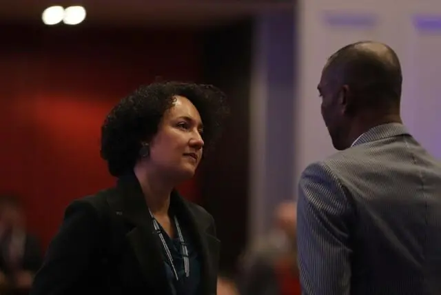 La senadora del Pacto Histórico, Isabel Zuleta, es señalada de presuntas presiones en decisiones relacionadas con la cárcel de Itagüí. FOTO: Colprensa