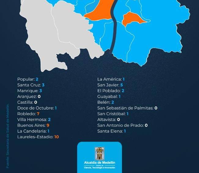 Preocupante: tres comunas de Medellín concentran más de la mitad de todos los quemados de la ciudad, ¿cuáles son?