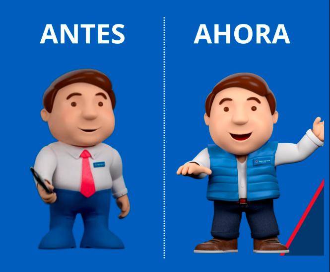 El antes y el después del Buen Vecino de la Caja Social. FOTO La República 