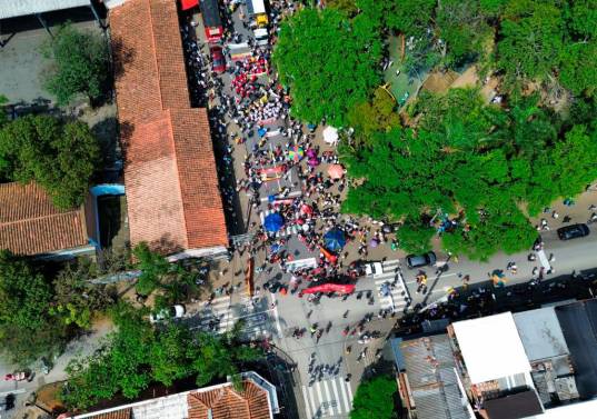 Machas del 1 de Mayo de 2024 en Medellín. Foto: El Colombiano