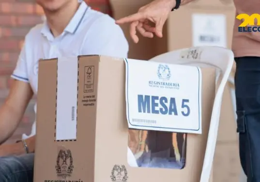 Mientras avanza el conteo internacional, el Consejo Nacional Electoral no puede iniciar el escrutinio definitivo del Congreso. FOTO: REGISTRADURÍA NACIONAL