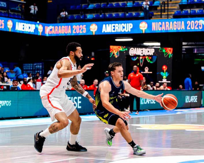 Hansel Atencia fue uno de los jugadores más destacados de Colombia en la AmeriCup en Nicaragua. FOTO CORTESÍA FIBA