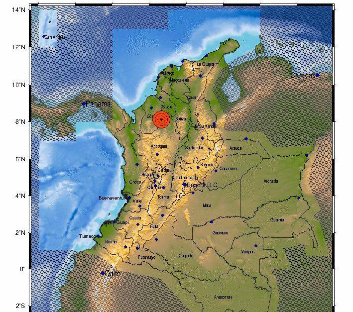 Fuerte Temblor Con Epicentro En C Rdoba Sacudi Parte De Antioquia Lo