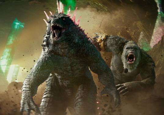 La película <i>Godzilla y Kong: El nuevo imperio </i>se estrena esta Semana Santa en Colombia. FOTO Cortesía Warner Bros. Pictures