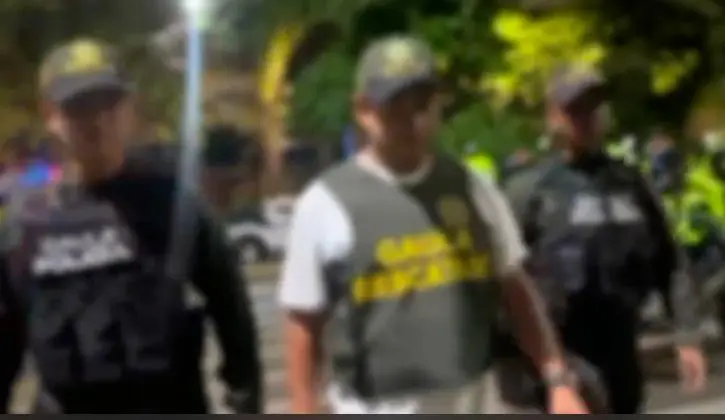 Al hombre secuestrado lo habían citado para el supuesto pago de una deuda originada en el negocio de una camioneta. FOTO TOMADA DE VIDEO